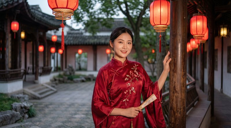 猎奇国风视频：旗袍之美传统文化视频演示